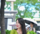 这条绿色裙子好夏天！