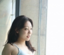泳圈漂亮妹子夏天当然要玩水咯