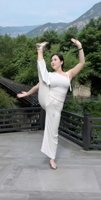 有谁知道她练的是什么功夫？评论区说一下。谢谢！